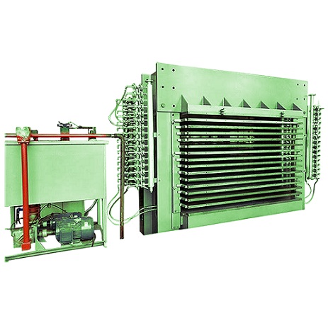 m&aacute;quina de prensado en caliente