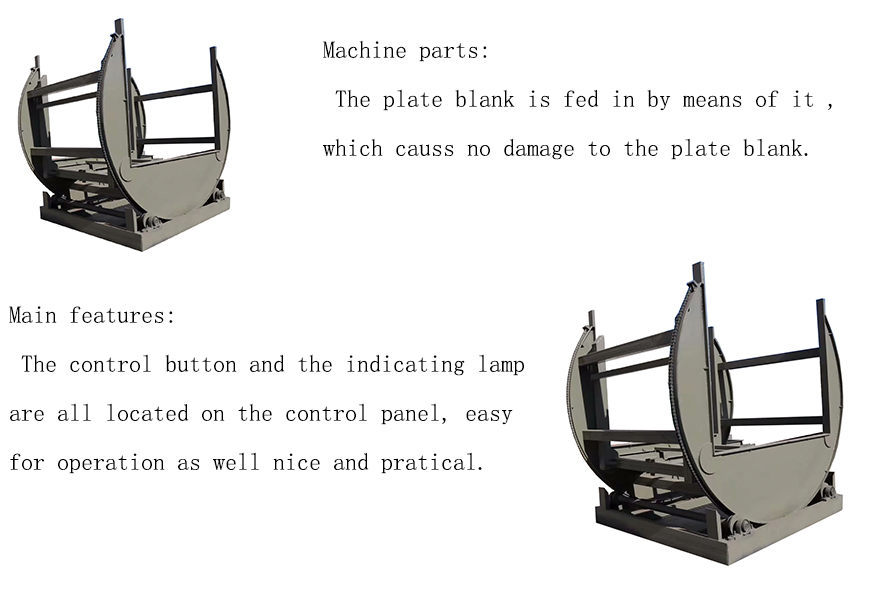 M&aacute;quina volcadora de tablas