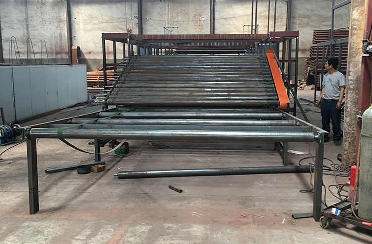 secador de rodillo de chapa