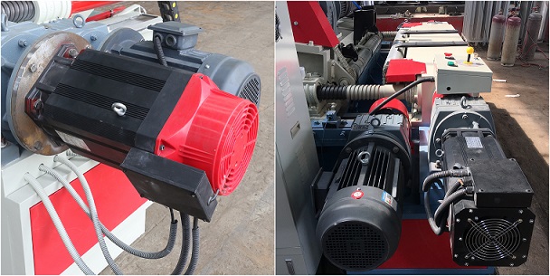 motor de m&aacute;quina para peladora de chapas de madera contrachapada