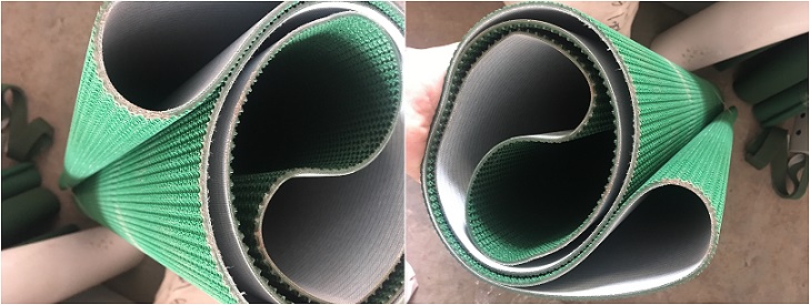 cinta transportadora para peladora de chapas de madera contrachapada