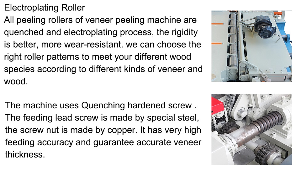 Peladora de chapa de 8 pies