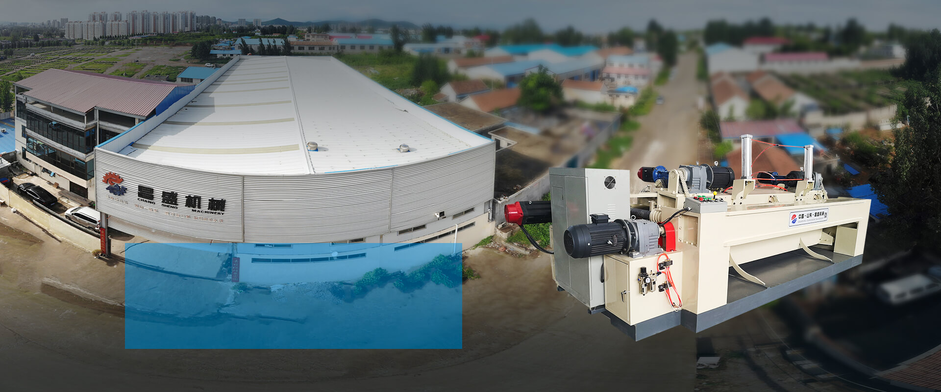 veneer peeling machine