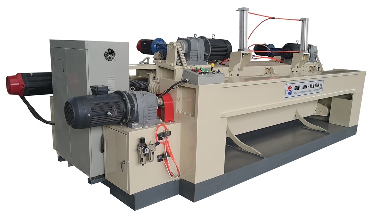 M&aacute;quina para fabricar chapas de madera contrachapada de 8 pies