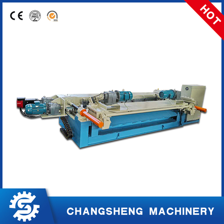 Peladora hidráulica de chapa de madera contrachapada de 8 pies