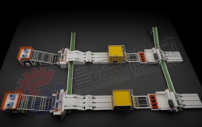 l&iacute;nea de producci&oacute;n de chapa de madera contrachapada