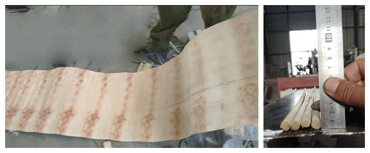 peladora de chapa de madera