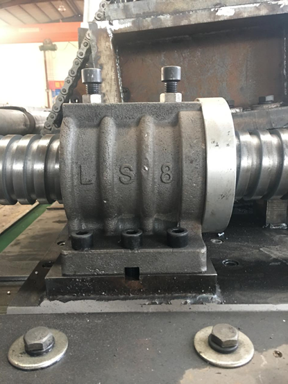 chapa de la m&aacute;quina de pelar tuerca