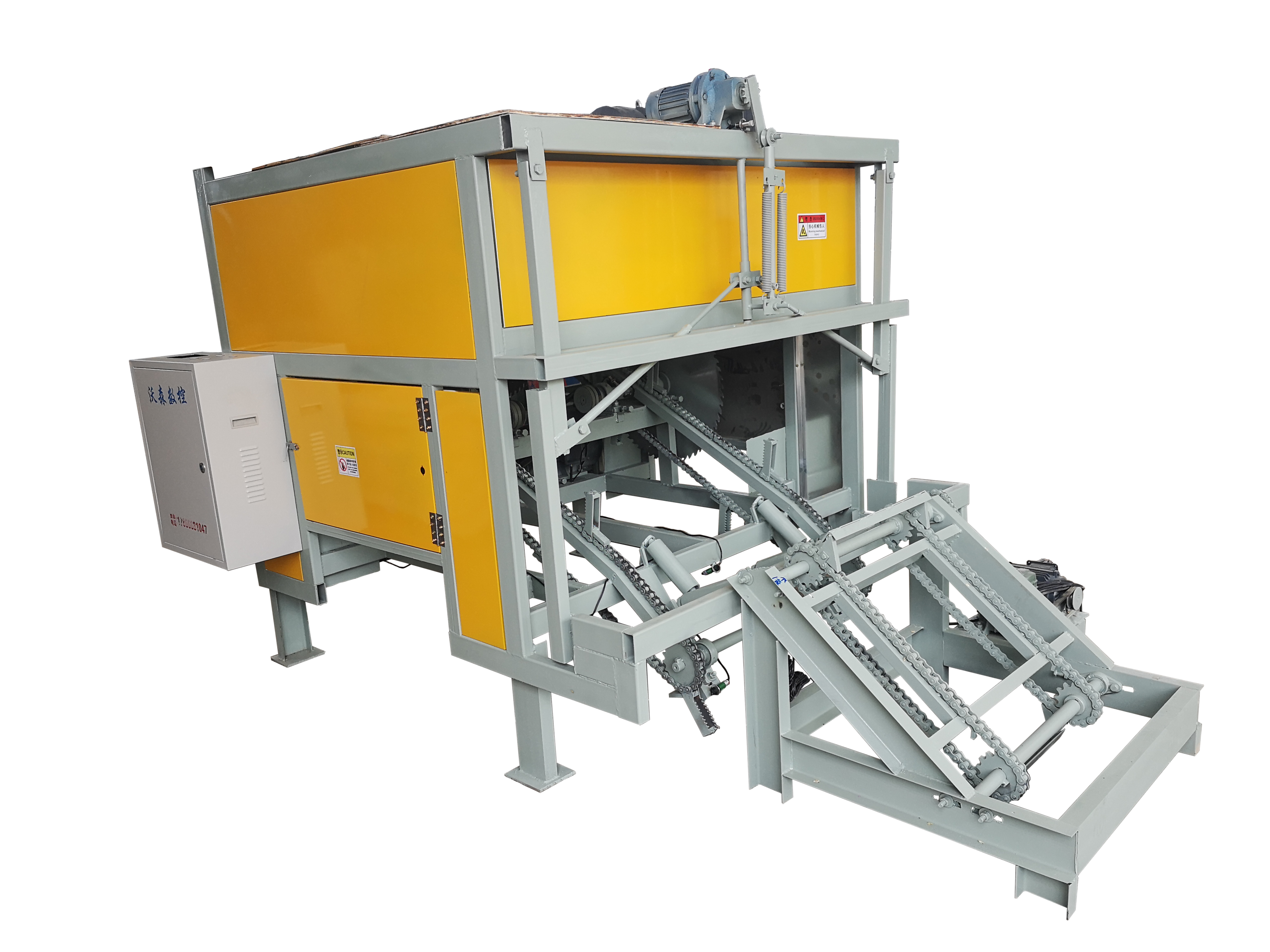 sierra de corte de troncos