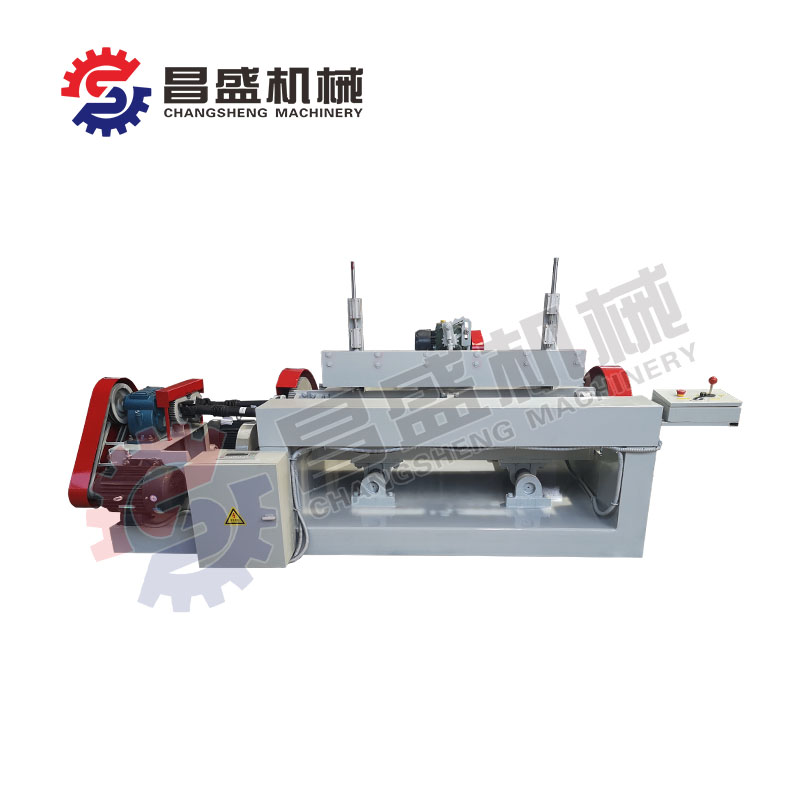 peque&ntilde;a m&aacute;quina peladora de chapa con n&uacute;cleo de madera