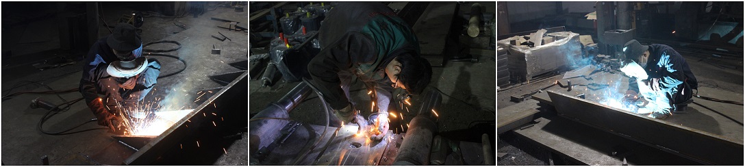 m&aacute;quina de prensado en fr&iacute;o de madera contrachapada