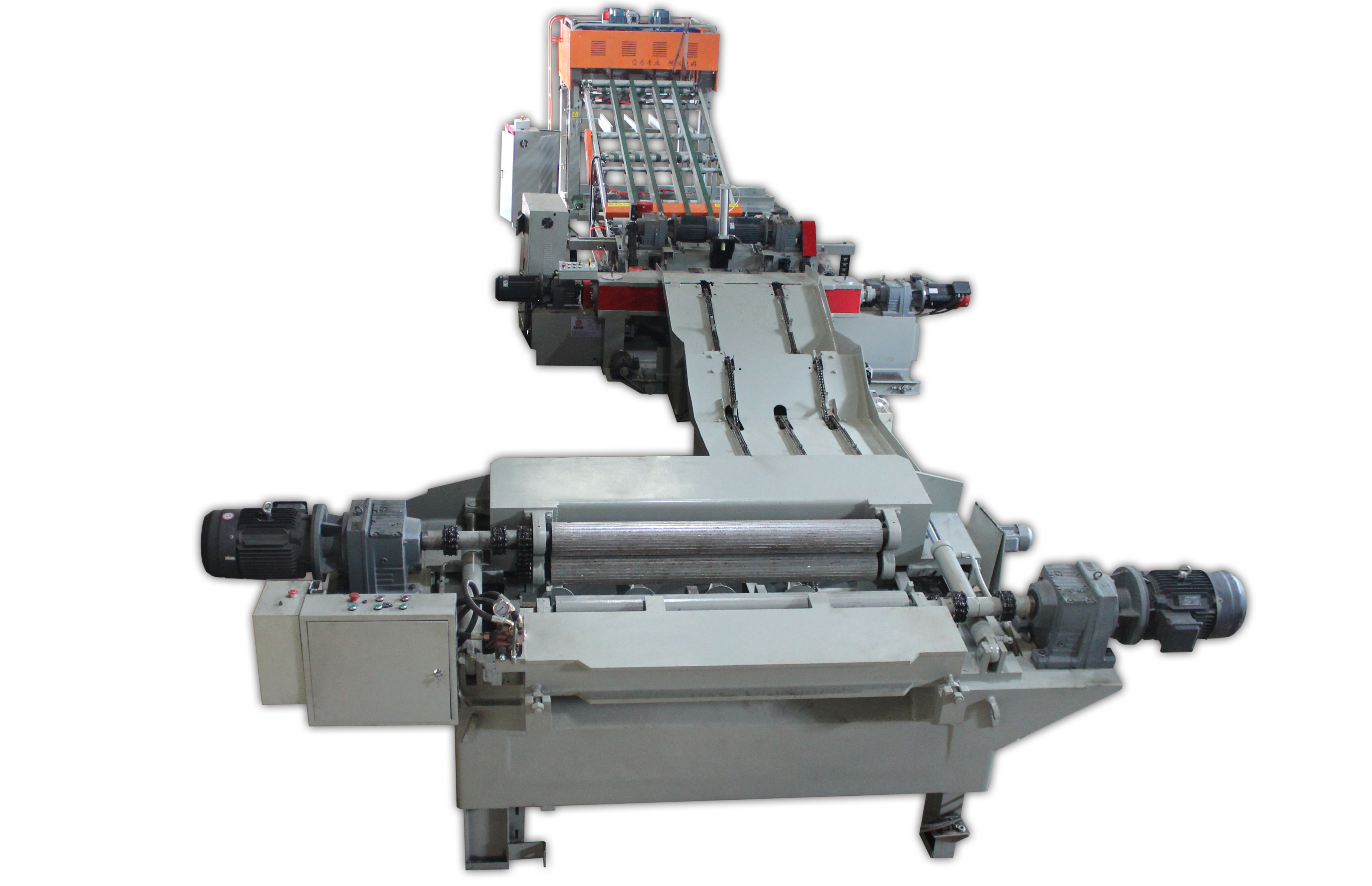 L&iacute;nea de producci&oacute;n de pelado de chapa facial CNC